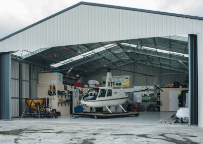 Metal Helicopter Hangar for sale