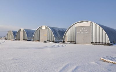 Quonset Hut Buildings Snow Load Protection