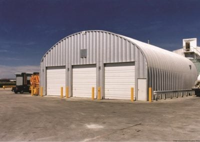 Quonset Garage with 3 doors