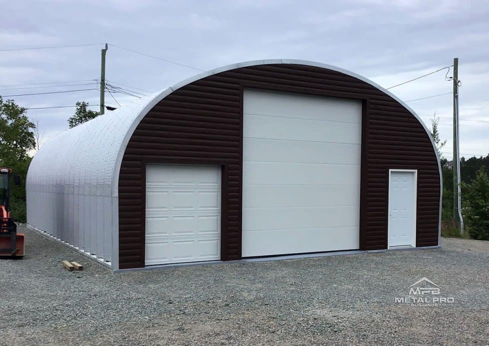 Steel Metal Storage Shed Kits Metal Pro Buildings   Outdoor Storage Sheds Canada 980x693 