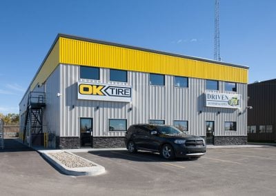 OK Tire Commercial Warehouse Service Building by Metal Pro Buildings