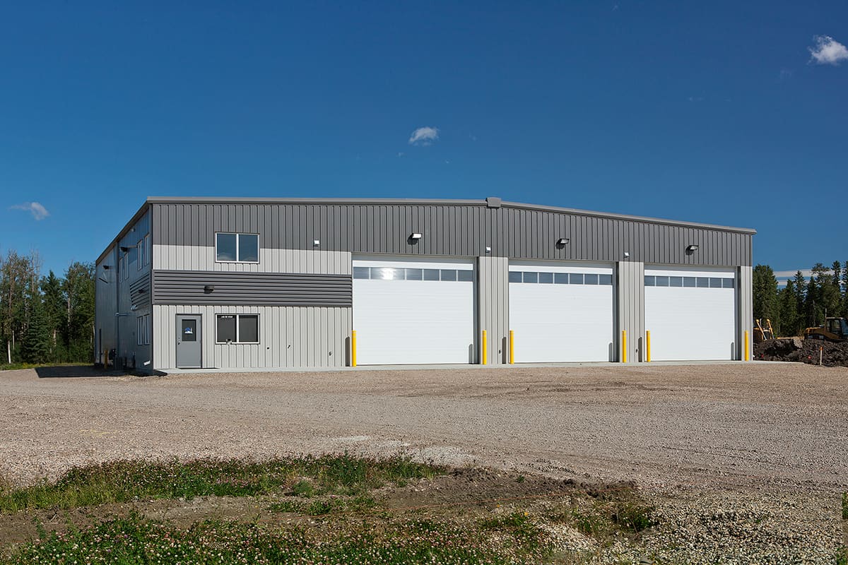 3 Large Door Steel Garage Storage Building Warehouse