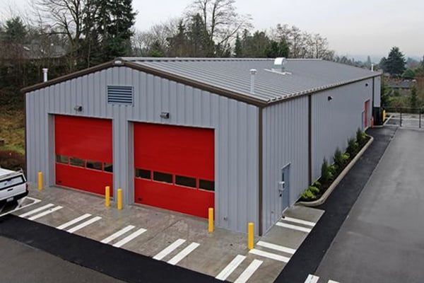 Commercial Steel Rigid Building