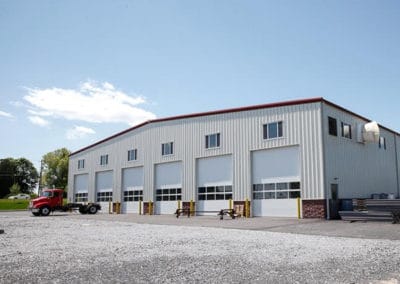 An example of one of our commercial steel buildings for sale.