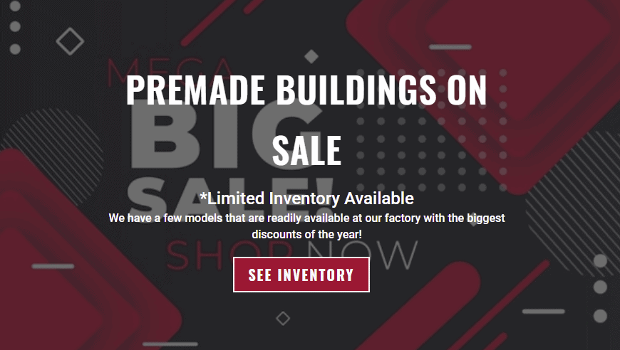 Premade Buildings On Sale