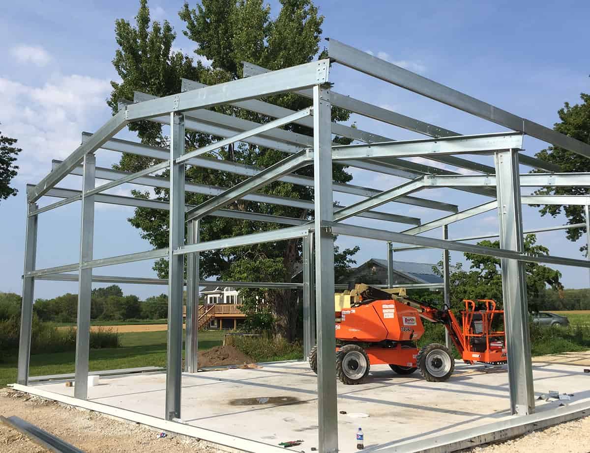 Steel Frame Home Building