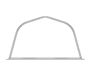 Alpine Quonset Model.