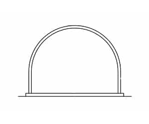 Mini Quonset Model.