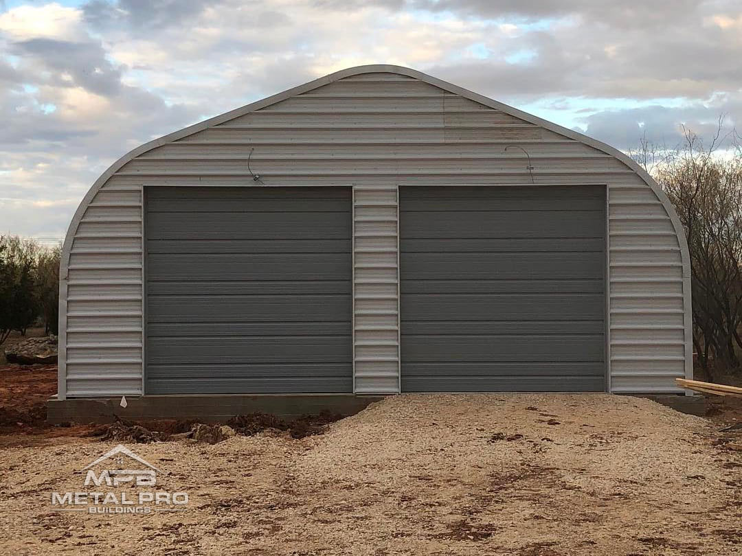 Quonset hut building type.