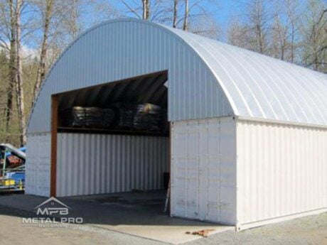 quonset hut shipping container cover on top of white shipping container covers