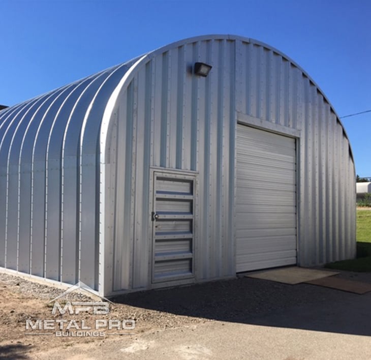 prefab quonset building s-series model garage building