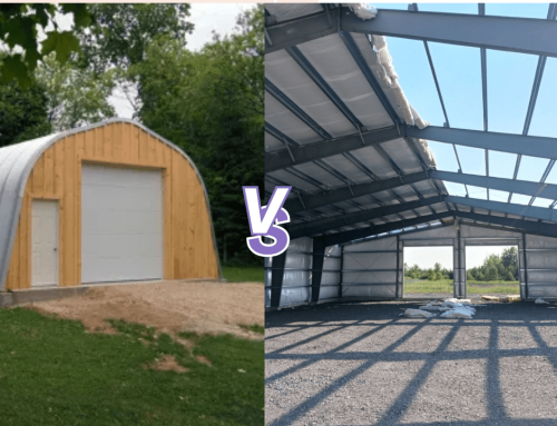 Quonset huts vs. Rigid-frame steel buildings