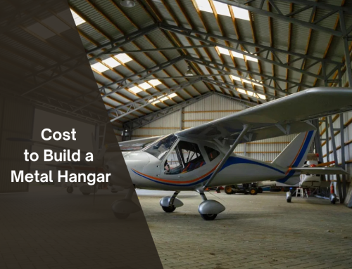 How much does it cost to build a metal airplane hangar?