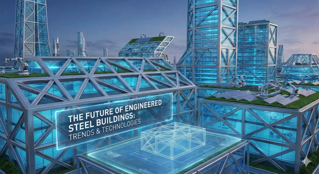 Future of Engineered Steel Buildings: Key Trends & Tech