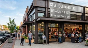 Steel Building for Retail Business