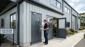 Choosing the Right Man Doors and Walk In Access for Steel Buildings