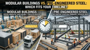 Modular Buildings vs. Pre Engineered SteelTimeline