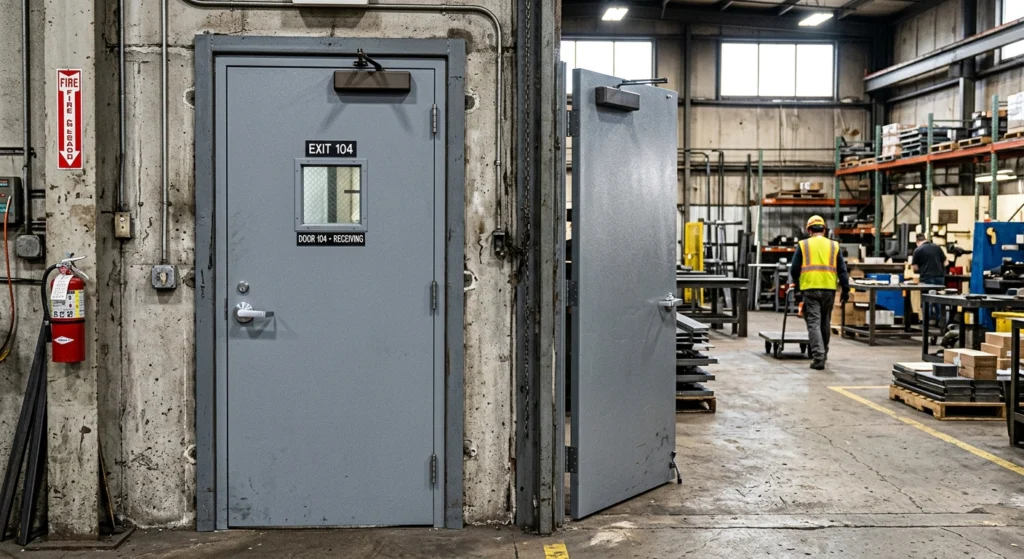 Choosing the Right Man-Doors and Walk-In Access for Steel Buildings 1 Standard Steel Man Doors