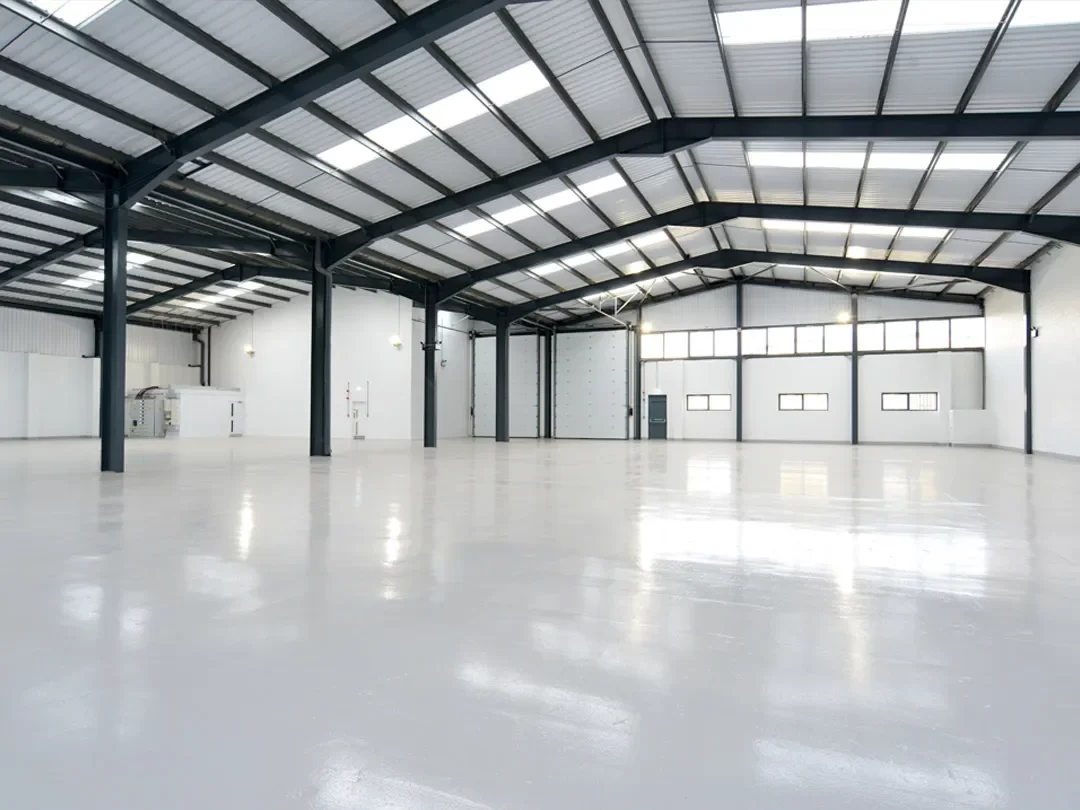 interior of cfs cold storage building